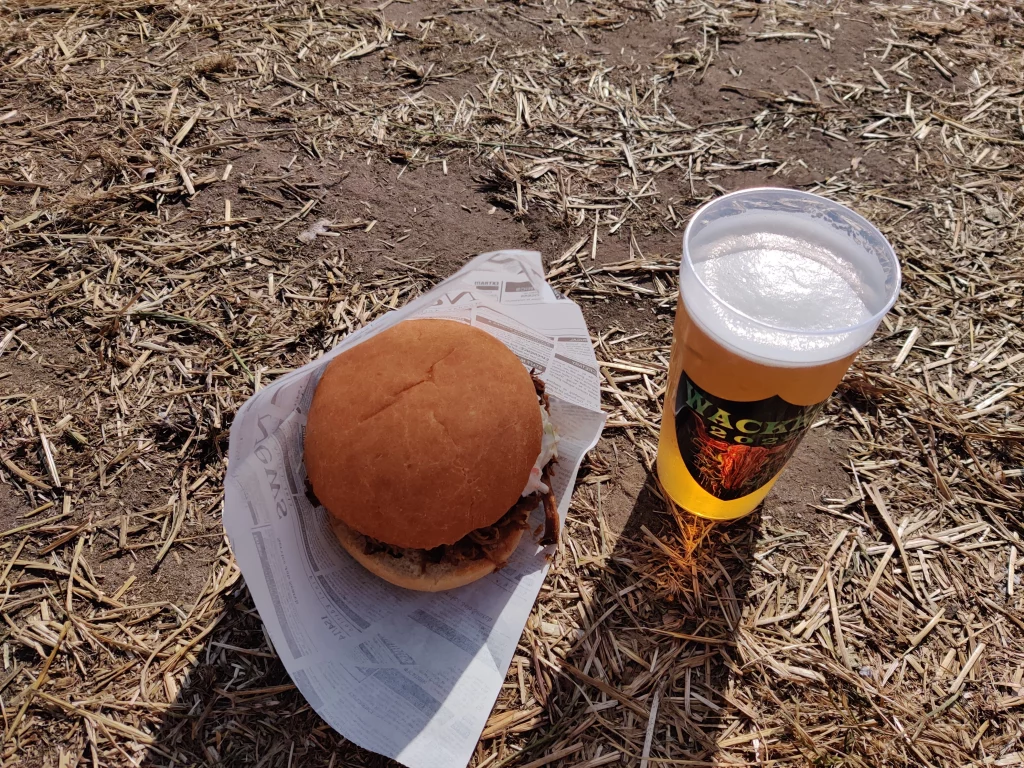 burger y cerveza